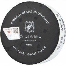 Barclay Goodrow San Jose Sharks Fanatics Authentic Game-Used Goal Puck vs. Utah Mammoth on October 4, 2025