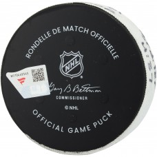 Kyle Connor Winnipeg Jets Fanatics Authentic Game-Used Goal Puck vs. Utah Mammoth on December 21, 2025 - Second of Two Goals Scored