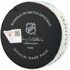Lawson Crouse Utah Mammoth Fanatics Authentic Game-Used Goal Puck vs. Winnipeg Jets on December 21, 2025