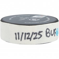 Lawson Crouse Utah Mammoth Fanatics Authentic Game-Used Goal Puck vs. Buffalo Sabres on November 12, 2025