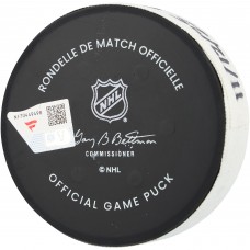 Lawson Crouse Utah Mammoth Fanatics Authentic Game-Used Goal Puck vs. Buffalo Sabres on November 12, 2025