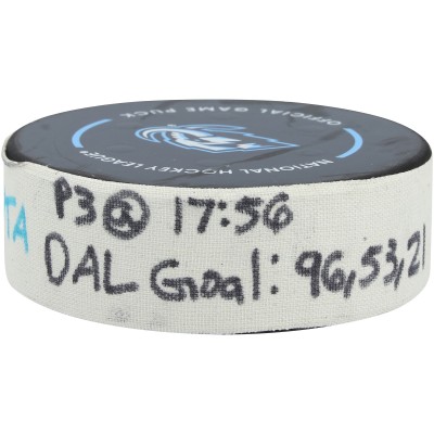 Mikko Rantanen Dallas Stars Fanatics Authentic Game-Used Goal Puck vs. Utah Mammoth on January 15, 2026