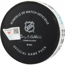 Sam Bennett Florida Panthers Fanatics Authentic Game-Used Goal Puck vs. Utah Mammoth on December 10, 2025 - Second of Two Goals Scored