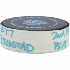 Nick Bjugstad Utah Mammoth Fanatics Authentic Game-Used Goal Puck vs. Nashville Predators on April 10, 2025