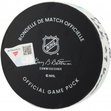Adrian Kempe Los Angeles Kings Fanatics Authentic Game-Used Goal Puck vs. Utah Mammoth on December 8, 2025