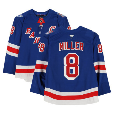 Игровая джерси J.T. Miller New York Rangers Fanatics Authentic #8 Blue Set 2 from the 2025-26 NHL Season