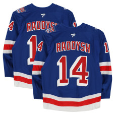Игровая джерси Taylor Raddysh New York Rangers Fanatics Authentic #14 Blue Set 2 from the 2025-26 NHL Season Игровая джерси Taylor Raddysh New York Rangers Fanatics Authentic #14 Blue Set 2 from the 2025-26 NHL Season