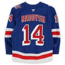 Игровая джерси Taylor Raddysh New York Rangers Fanatics Authentic #14 Blue Set 2 from the 2025-26 NHL Season Игровая джерси Taylor Raddysh New York Rangers Fanatics Authentic #14 Blue Set 2 from the 2025-26 NHL Season