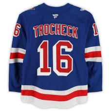 Игровая джерси Vincent Trocheck New York Rangers Fanatics Authentic #16 Blue Set 2 from the 2025-26 NHL Season Игровая джерси Vincent Trocheck New York Rangers Fanatics Authentic #16 Blue Set 2 from the 2025-26 NHL Season