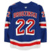 Игровая джерси Jonny Brodzinski New York Rangers Fanatics Authentic #22 Blue Set 2 from the 2025-26 NHL Season