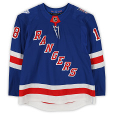 Игровая джерси Urho Vaakanainen New York Rangers Fanatics Authentic #18 Blue Set 2 from the 2025-26 NHL Season Игровая джерси Urho Vaakanainen New York Rangers Fanatics Authentic #18 Blue Set 2 from the 2025-26 NHL Season