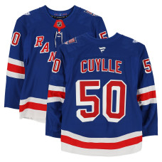 Игровая джерси Will Cuylle New York Rangers Fanatics Authentic #50 Blue Set 2 from the 2025-26 NHL Season