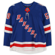 Игровая джерси Will Cuylle New York Rangers Fanatics Authentic #50 Blue Set 2 from the 2025-26 NHL Season