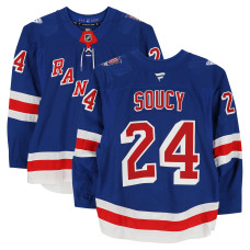 Игровая джерси Carson Soucy New York Rangers Fanatics Authentic #24 Blue Set 2 from the 2025-26 NHL Season Игровая джерси Carson Soucy New York Rangers Fanatics Authentic #24 Blue Set 2 from the 2025-26 NHL Season