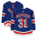 Игровая джерси Igor Shesterkin New York Rangers Fanatics Authentic #31 Blue Set 2 from the 2025-26 NHL Season