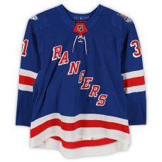 Игровая джерси Igor Shesterkin New York Rangers Fanatics Authentic #31 Blue Set 2 from the 2025-26 NHL Season
