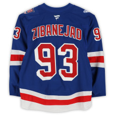 Игровая джерси Mika Zibanejad New York Rangers Fanatics Authentic #93 Blue Set 2 from the 2025-26 NHL Season Игровая джерси Mika Zibanejad New York Rangers Fanatics Authentic #93 Blue Set 2 from the 2025-26 NHL Season
