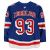 Игровая джерси Mika Zibanejad New York Rangers Fanatics Authentic #93 Blue Set 2 from the 2025-26 NHL Season