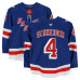 Игровая джерси Braden Schneider New York Rangers Fanatics Authentic #4 Blue Set 2 from the 2025-26 NHL Season Игровая джерси Braden Schneider New York Rangers Fanatics Authentic #4 Blue Set 2 from the 2025-26 NHL Season