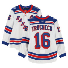 Игровая джерси Vincent Trocheck New York Rangers Fanatics Authentic #16 White Set 2 from the 2025-26 NHL Season Игровая джерси Vincent Trocheck New York Rangers Fanatics Authentic #16 White Set 2 from the 2025-26 NHL Season