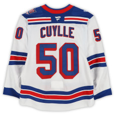 Игровая джерси Will Cuylle New York Rangers Fanatics Authentic #50 White Set 2 from the 2025-26 NHL Season