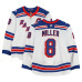 Игровая джерси J.T. Miller New York Rangers Fanatics Authentic #8 White Set 2 from the 2025-26 NHL Season