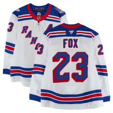 Игровая джерси Adam Fox New York Rangers Fanatics Authentic #23 White Set 2 from the 2025-26 NHL Season