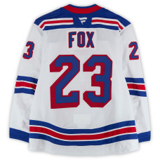 Игровая джерси Adam Fox New York Rangers Fanatics Authentic #23 White Set 2 from the 2025-26 NHL Season