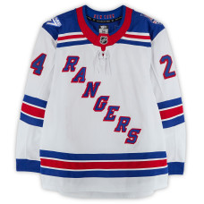 Игровая джерси Carson Soucy New York Rangers Fanatics Authentic #24 White Set 2 from the 2025-26 NHL Season Игровая джерси Carson Soucy New York Rangers Fanatics Authentic #24 White Set 2 from the 2025-26 NHL Season