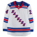 Игровая джерси Carson Soucy New York Rangers Fanatics Authentic #24 White Set 2 from the 2025-26 NHL Season