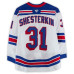 Игровая джерси Igor Shesterkin New York Rangers Fanatics Authentic #31 White Set 2 from the 2025-26 NHL Season