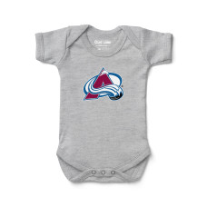 Малышам Colorado Avalanche Chad & Jake Heather Gray Primary Logo Bodysuit Малышам Colorado Avalanche Chad & Jake Heather Gray Primary Logo Bodysuit