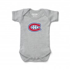 Малышам Montreal Canadiens Chad & Jake Heather Gray Primary Logo Bodysuit Малышам Montreal Canadiens Chad & Jake Heather Gray Primary Logo Bodysuit
