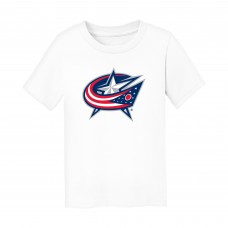 Малышам Columbus Blue Jackets Chad & Jake White Primary Logo T-Shirt