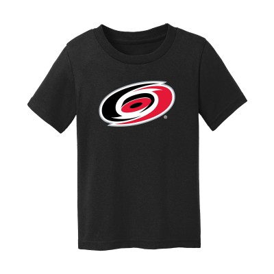 Малышам Carolina Hurricanes Chad & Jake Black Primary Logo T-Shirt