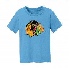 Малышам Chicago Blackhawks Chad & Jake Light Blue Primary Logo T-Shirt