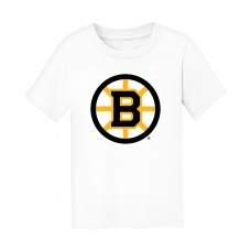 Малышам Boston Bruins Chad & Jake White Primary Logo T-Shirt