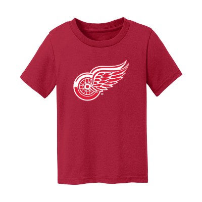 Малышам Detroit Red Wings Chad & Jake Red Primary Logo T-Shirt