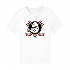 Малышам Anaheim Ducks Chad & Jake White Primary Logo T-Shirt