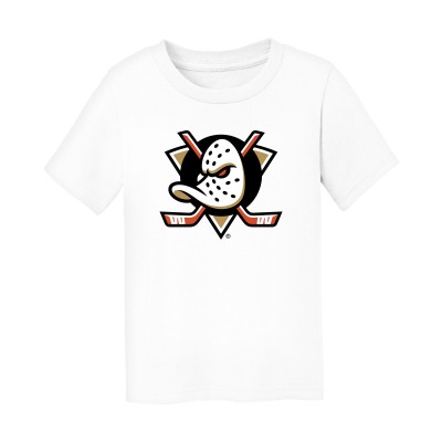 Малышам Anaheim Ducks Chad & Jake White Primary Logo T-Shirt