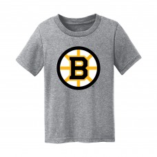 Малышам Boston Bruins Chad & Jake Heather Gray Primary Logo T-Shirt Малышам Boston Bruins Chad & Jake Heather Gray Primary Logo T-Shirt