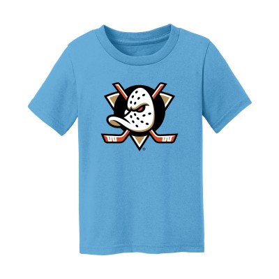 Малышам Anaheim Ducks Chad & Jake Light Blue Primary Logo T-Shirt