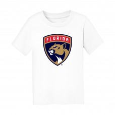 Малышам Florida Panthers Chad & Jake White Primary Logo T-Shirt