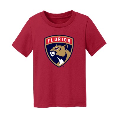 Малышам Florida Panthers Chad & Jake Red Primary Logo T-Shirt