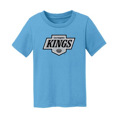 Малышам Los Angeles Kings Chad & Jake Light Blue Primary Logo T-Shirt