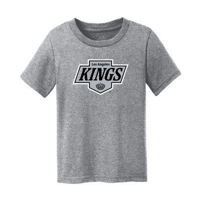 Малышам Los Angeles Kings Chad & Jake Heather Gray Primary Logo T-Shirt