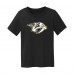 Малышам Nashville Predators Chad & Jake Black Primary Logo T-Shirt