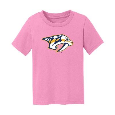 Малышам Nashville Predators Chad & Jake Light Pink Primary Logo T-Shirt