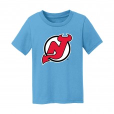 Малышам New Jersey Devils Chad & Jake Light Blue Primary Logo T-Shirt