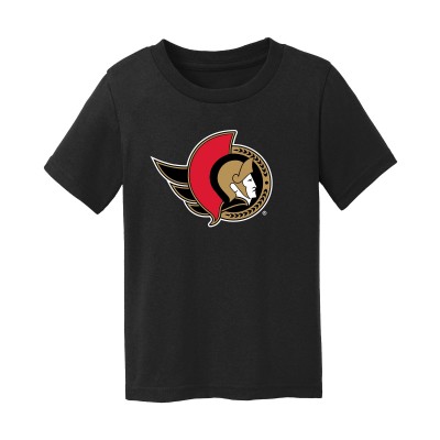 Малышам Ottawa Senators Chad & Jake Black Primary Logo T-Shirt